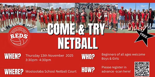 Come and Try Netball