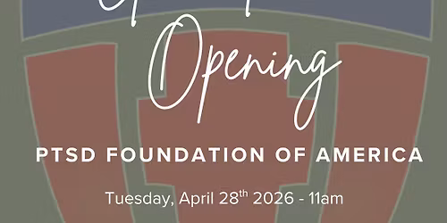 PTSD Foundation of America Ribbon Cutting & Grand Opening