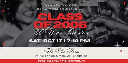 R.L. Osborne High School | Class of 2006 | 20-Year Reunion