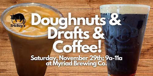 Doughnuts + Drafts (+Coffee!) at the Brewery