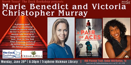 Marie Benedict & Victoria Christopher Murray: "A Pair of Aces"