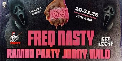 Fright Club Halloween ft. Freq Nasty
