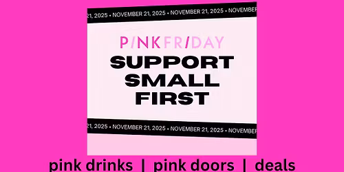 Pink Friday at HEA Book Boutique