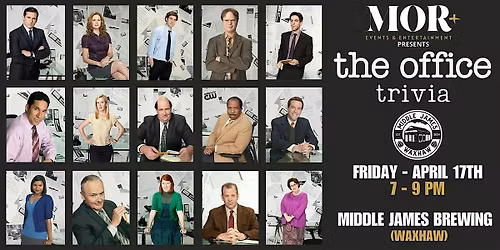 The Office Trivia @ Middle James Brewing - Waxhaw