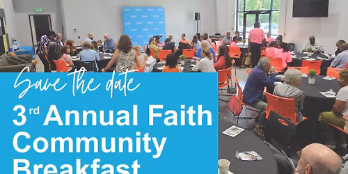 3rd Annual Faith Community Breakfast