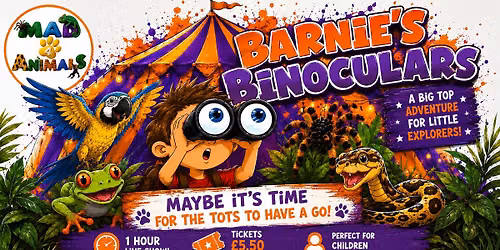 Barnies coming to the big top at Upton country Park 
