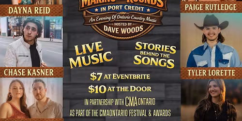Making the Rounds Songwriter Showcase - Hosted by Dave Woods \ud83c\udfb6\ud83c\udfa4