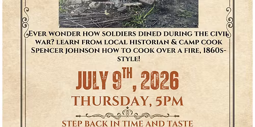 Learn at LeDuc: Historic Cooking Demonstration