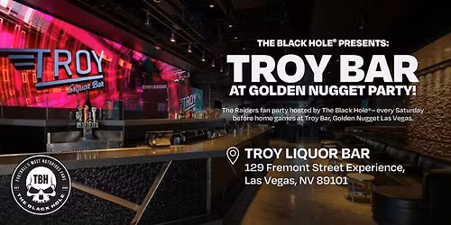 The Black Hole Presents: The Legendary Night Before Downtown Party