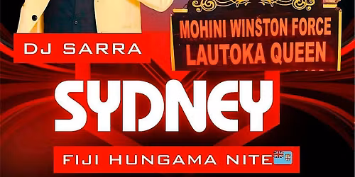 Fiji Hungama Night - Sydney