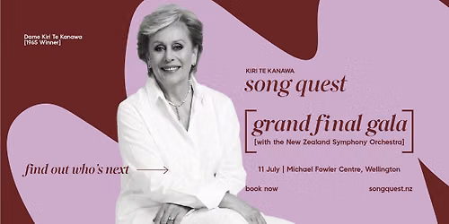 2026 Kiri Te Kanawa Song Quest Grand Final Gala