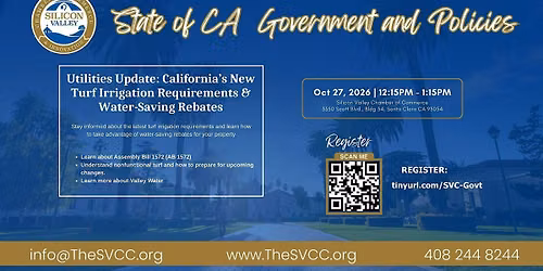 Utilities Update: California\u2019s New Turf Irrigation Requirements & Water-Sav