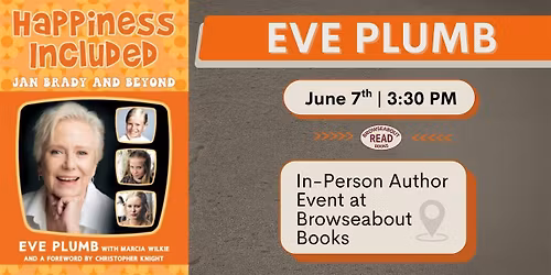 Eve Plumb Book Signing and Meet & Greet!
