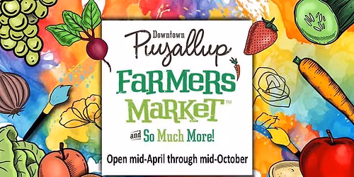 Stephanie Anderson & Tim Raye at Puyallup Farmers Market