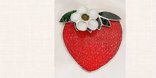 Stained Glass Strawberries - May 2