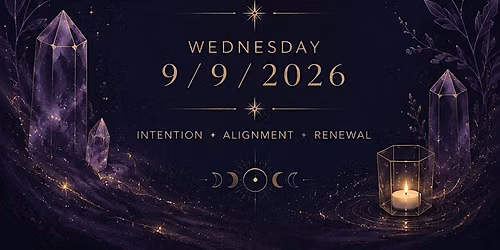 The 9\/9 Reset: A New Moon in Virgo Sound Bath