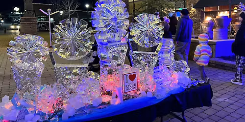 Ice Sculpture Nights with Chad Swan