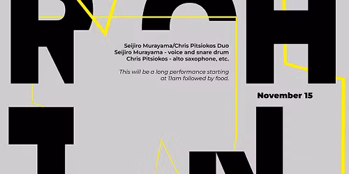 Seijiro Murayama\/Chris Pitsiokos Duo