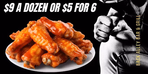 Wing Special Sundays!