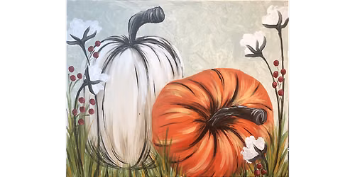 Rustic Pumpkin Patch - Paint and Sip in Boston | Classpop!\u2122