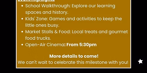 Hawker Primary School 50 Year Community Celebration