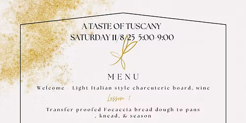 Italian Cooking Class Retreat