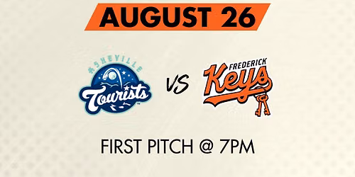 Wag Wednesday | Asheville Tourists vs Frederick Keys @7pm 