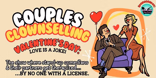 Couples Clownselling Valentine's Day: Love is a Joke