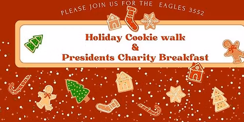 Holiday Cookie Walk & Auxiliary President's Breakfast