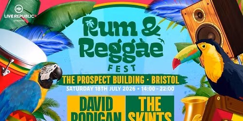 Rum & Reggae 2026 | The Prospect Building, Bristol
