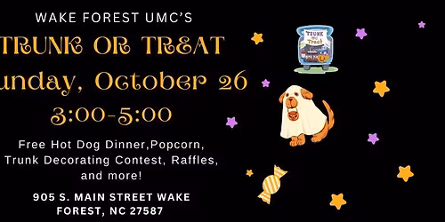 WFUMC Trunk or Treat!