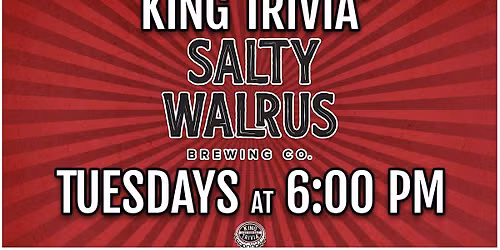Trivia Night at Salty Walrus Brewing Co.