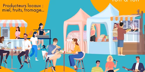 March\u00e9s gourmand et artisanal - 29 au 30 mai