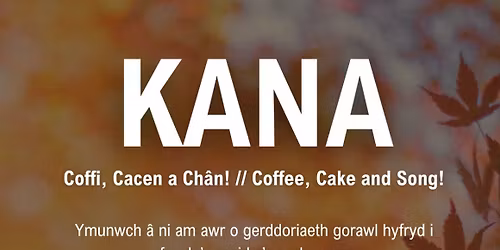 Coffi, cacen a ch\u00e2n! \/\/ Coffee, cake and song!