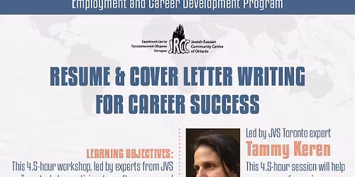 Resume & Cover Letter Writing For Career Success