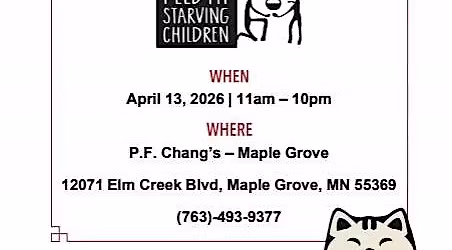 Dine to Donate with Feed My Starving Children