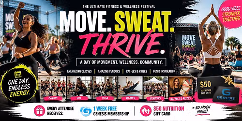 MOVE. SWEAT. THRIVE.