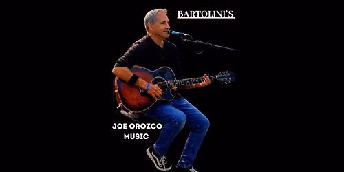 Music on the Patio with Joe Orozco 