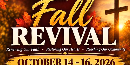 St. Mary Missionary Baptist Church Fall Revival 2026