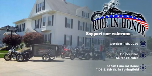 STAAB RIDE IN HONOR