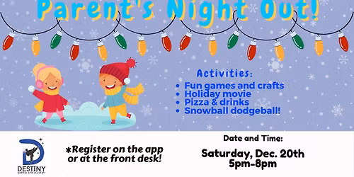 Holiday Parent's Night Out