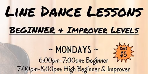 Line Dance Lessons at Miller Center