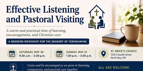 Effective Listening and Pastoral Visiting Workshop