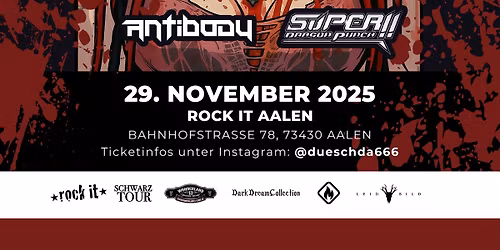 Düschda und Bizarr X mit Agonoize, Devil-M, Antibody, Super Dragon Punch