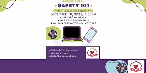 Digital Safety 101 Dec 18, 2025 by MV Community Care & MVFF
