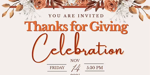 Thanks for Giving Celebration