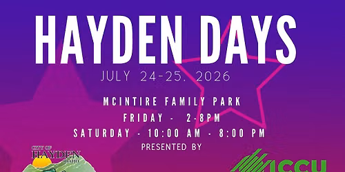 Hayden Days 2026