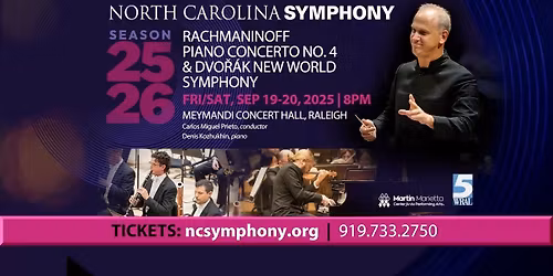 North Carolina Symphony: Beethoven Emperor Piano Concerto