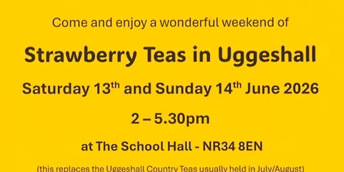 Strawberry Teas in Uggeshall 