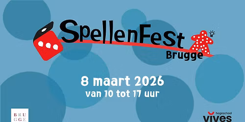 SpellenFest Brugge 2026 - Spellenbeurs voor jong & oud
